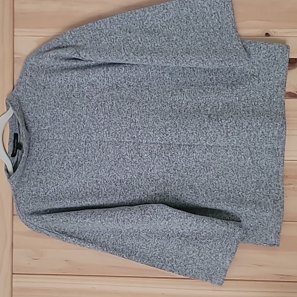Mock neck sweatshirt
